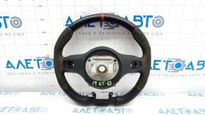 Bare steering wheel Mercedes W167 GLE 53/63 20-23 red stitching, worn