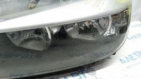 Headlight front left bare BMW 3 F30 12-15 halogen without fastening, cracks, cobweb