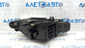 Headlight front left bare BMW 3 F30 12-15 halogen without fastening, cracks, cobweb