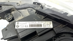 Headlight front left bare BMW 3 F30 12-15 halogen without fastening, cracks, cobweb