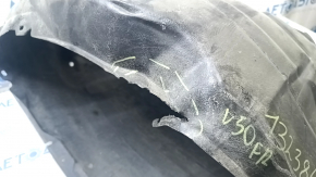 Front right fender liner Toyota Camry v50 12-14 usa LE XLE torn, dented