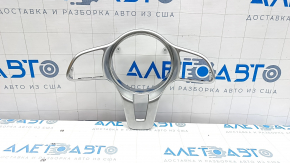Steering wheel cover Mercedes G550 W463 19- chrome
