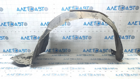 Front left fender liner Toyota Prius V 12-14 pre-restoration, tears