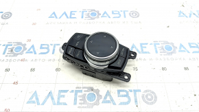 Joystick washer control monitor NBT large BMW 3 F30 14-16 under navigation, scratches