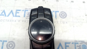 Joystick washer control monitor NBT large BMW 3 F30 14-16 under navigation, scratches