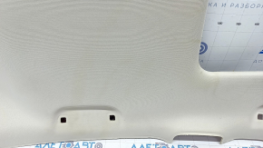 Headlining Honda CRV 12-16 under the sunroof, gray, for dry cleaning, creased
