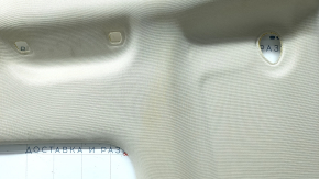 Headlining Honda CRV 12-16 under the sunroof, gray, for dry cleaning, creased
