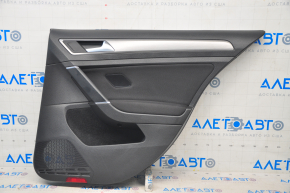 Door trim card rear right VW Golf 15- 5d black, worn