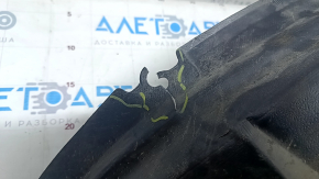 Front right fender liner Lexus ES300h ES350 13-18 tear of fasteners, tears