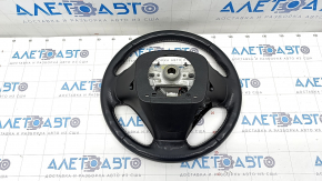 Naked steering wheel Honda CRV 12-16 leather black, pokes
