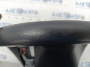 Naked steering wheel Honda CRV 12-16 leather black, pokes