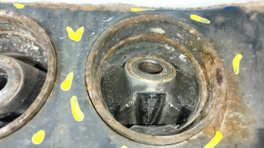 Subframe rear Subaru Outback 15-19 cracked 2 S\B gearboxes, rusty