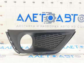 Bumper grille right Jeep Compass 17-21 structure under fog lights