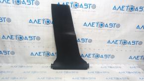 Center pillar trim lower left Lexus IS250 IS350 06-13 black, broken mount