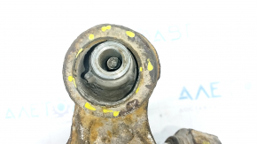 Rear right trunnion Subaru Outback 15-19 cracked silent block, rusty