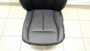 Driver's seat BMW 3 F30 12-18 with airbag, electric with memory, leather black, crack