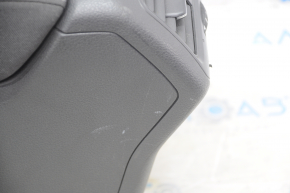 Central console armrest and cup holders VW Golf 15 - black, scratches need cleaning