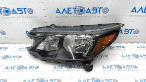 Headlight front left bare Honda CRV 12-14 prerest, scratches, sand
