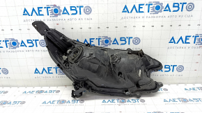 Headlight front left bare Honda CRV 12-14 prerest, scratches, sand