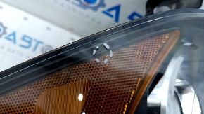 Headlight front left bare Honda CRV 12-14 prerest, scratches, sand