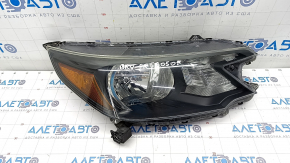 Headlight front right bare Honda CRV 12-14 prerest, broken guide, scratches, sand