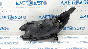 Headlight front right bare Honda CRV 12-14 prerest, broken guide, scratches, sand