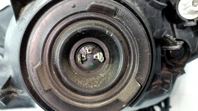 Headlight front right bare Honda CRV 12-14 prerest, broken guide, scratches, sand