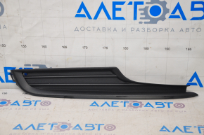 Front bumper grille right VW Golf 15-17 without chrome