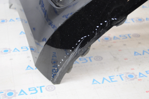 Bare front bumper VW Golf 15-17 without parking sensor, black, minor scratches
