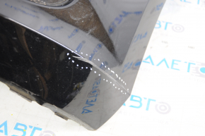 Bare front bumper VW Golf 15-17 without parking sensor, black, minor scratches