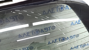 Bare trunk door with glass Honda CRV 12-14 prerest, brown YR578M, scratches on glass