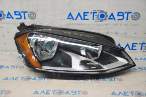Headlight front right VW Golf 15-17 bare, sand