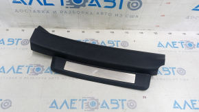 Door sill trim inner rear right Lexus IS 06-13 black with metal insert, scratches, broken fastening