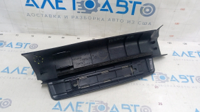 Door sill trim inner rear right Lexus IS 06-13 black with metal insert, scratches, broken fastening