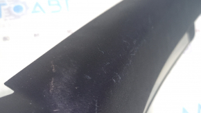 Door sill trim inner rear right Lexus IS 06-13 black with metal insert, scratches, broken fastening