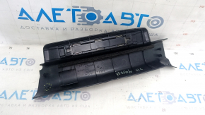 Door sill trim inner rear left Lexus IS 06-13 black with metal insert, scratches, broken fastening