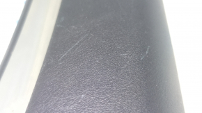 Door sill trim inner rear left Lexus IS 06-13 black with metal insert, scratches, broken fastening