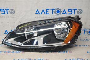 Headlight front left VW Golf 15-17 bare, sand