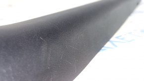 Door sill trim inner front right Lexus IS 06-13 black with metal insert, with backlight, scratches, broken fastening