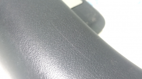 Door sill trim inner front left Lexus IS 06-13 black with metal insert, with backlight, scratches