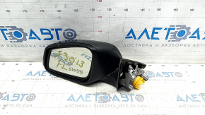 Left side mirror BMW 3 F30 4d 13-18 usa 5 pins, matt mount, turn signal, graphite