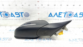 Right side mirror BMW 3 F30 4d 13-18 usa 5 pins, matt mount, turn signal, graphite, scratches