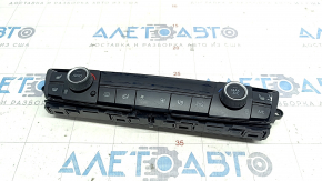 Climate control BMW 3 F30 12-14 under heating, black, paint peeled