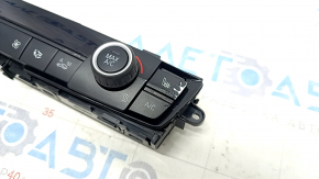 Climate control BMW 3 F30 12-14 under heating, black, paint peeled