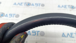 Naked steering wheel Nissan Rogue 17 - black leather, tear