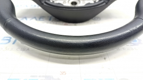 Bare steering wheel BMW 3 F30 12-18 black leather, Sport without paddles and heating, tears