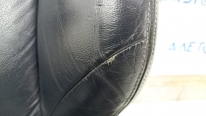 Driver's seat Honda CRV 12-14 without airbag, leather black, electric, heated, worn