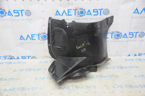 Mudguard front right front part VW Golf 15-17