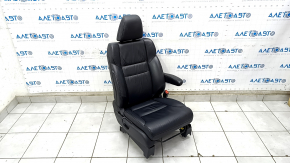 Passenger seat Honda CRV 12-14 with airbag, manual, black leather, heated
