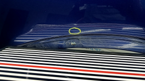 Front left wing Nissan Rogue 14-20 blue RBY, dented, bumps